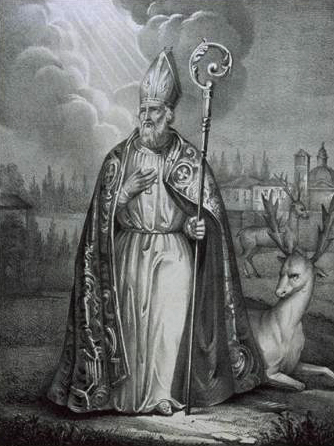 St. Bassianus of Lodi Catholic saint portrait Portrait of St. Bassianus of Lodi, Catholic saint