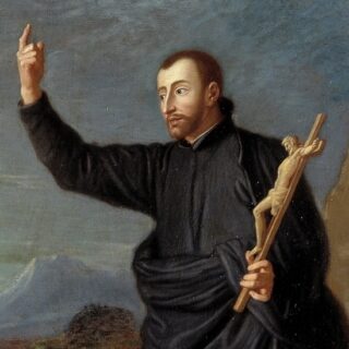 Devotional portrait of St. John Francis Regis