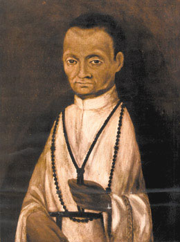 St. Martin de Porres Catholic saint portrait Portrait of St. Martin de Porres, patron of social justice, mixed race peoples