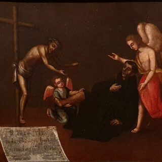 Devotional portrait of St. Peregrine Laziosi