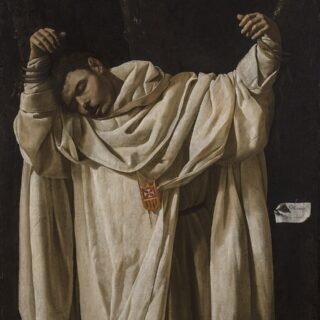 Devotional portrait of St. Serapion of Algiers