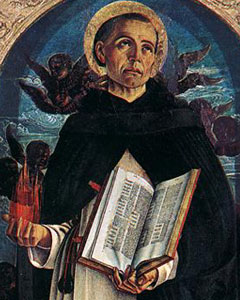 Devotional portrait of St. Vincent Ferrer