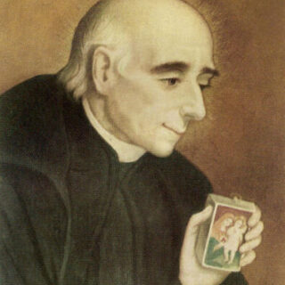 Devotional portrait of St. Vincent Pallotti