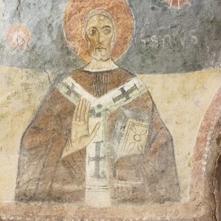 Devotional portrait of St. Syrus of Pavia