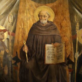 Devotional portrait of St. John Gualbert