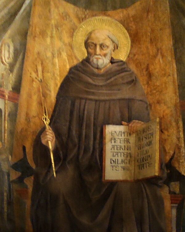 St. John Gualbert Catholic saint portrait Portrait of St. John Gualbert, patron of Foresters, park rangers