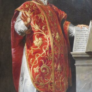 Devotional portrait of St. Ignatius of Loyola