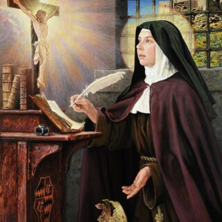 Devotional portrait of St. Camilla Battista da Varano