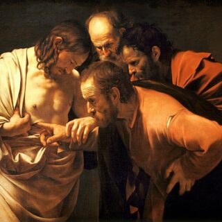 Devotional portrait of St. Thomas the Apostle