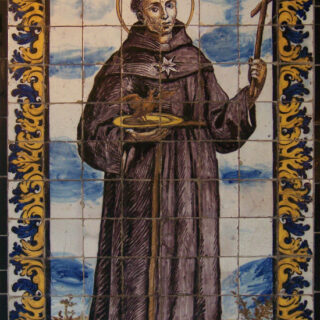 Devotional portrait of St. Nicholas of Tolentino