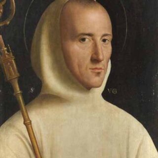 Devotional portrait of St. Hugh