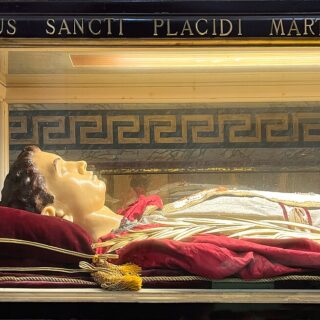Devotional portrait of St. Placidus