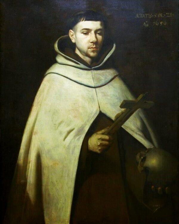 St. John of the Cross Catholic saint portrait Portrait of St. John of the Cross, patron of mystics, contemplatives, Spanish poets