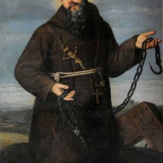 Devotional portrait of St. Joseph of Leonessa